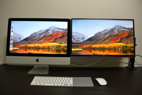 Imacに外部ディスプレイを接続して２画面表示にする方法と設定について Imac