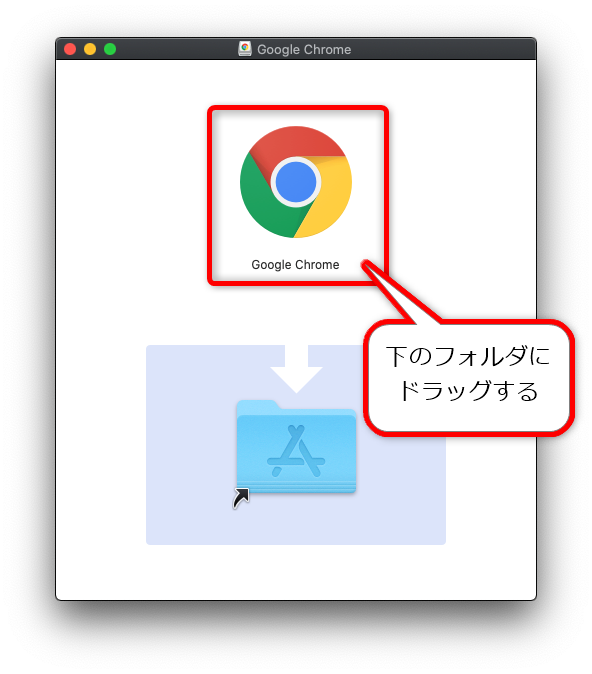 Mac にgoogle Chromeがインストールできない ダウンロードから開き方の手順について Macの使い方